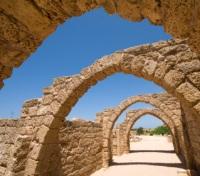Ancient ruins of Caesarea, Israel